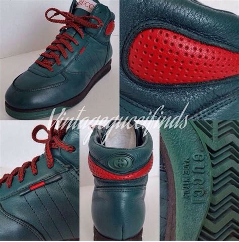 green gucci high top sneakers|Gucci high top sneakers sale.